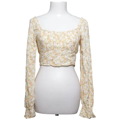 Crop top (Gul, Flerfärgad) från Hollister Polyester, Viskos