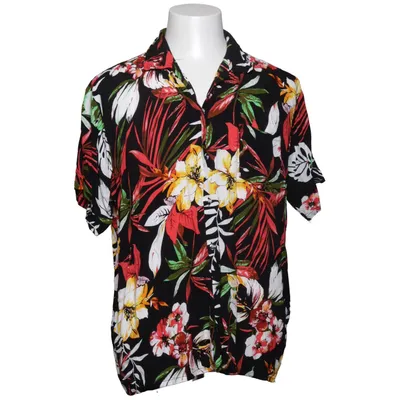 Korte mouwen shirt (Zwart, Meerkleurig) Viscose