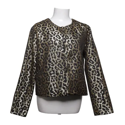 Jacket (Black, Gold) from Lovie&Co Elastane, Polyester