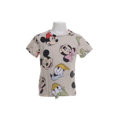 T-shirt (Beige, Flerfärgad) från H&M Bomull