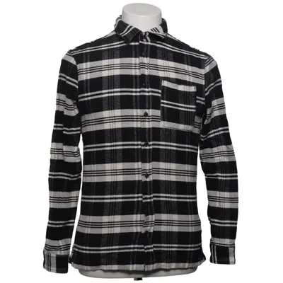 Flannel shirt (Black, White) from Blend Denim Cotton