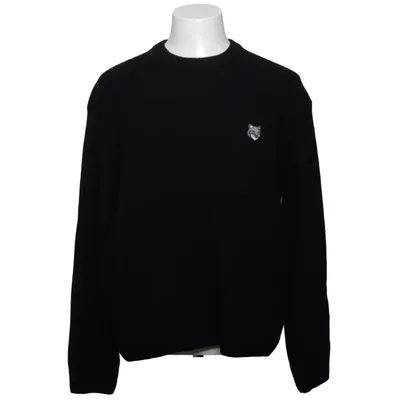 Sweater (Black) from Maison Kitsuné Wool