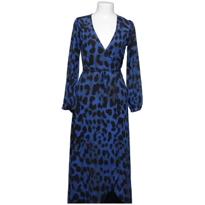 Robe portefeuille (Bleu, Noir) de Dancing Leopard Polyester