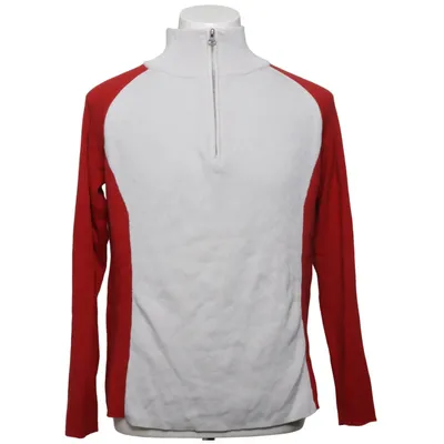 Sweater (Red, White) from Polo Jeans Company Ralph Lauren Cotton