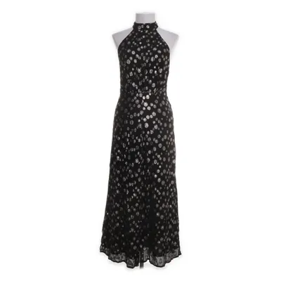 Halterneck-kjole (Sort, Guld) fra Fabienne Chapot Metallfiber, Modal, Viscose