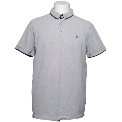 Poloshirt (Grijs) van Premium by Jack & Jones Katoen