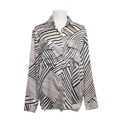 Blus (Vit, Svart) från Voyelles Polyester