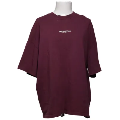 T-shirt (Lila) van WRSTBHVR Katoen