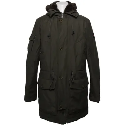 Parkas (Grön) från Canadiens Bomull, Dun, Fjädrar, Polyamid, Polyester