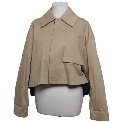 Jacka (Beige, Svart) från Zara Polyamid, Ull