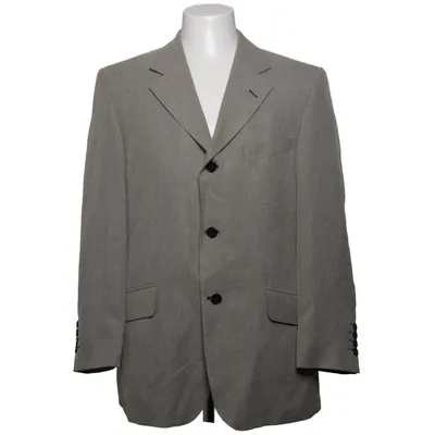 Blazer (Gray) from Carl G. Collection Polyester, Viscose