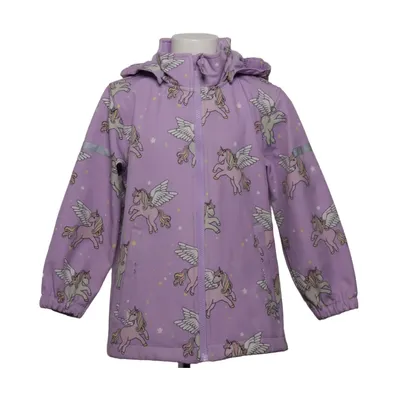 Softshell jacket (Purple) from Fix by Lindex Elastane, Polyester, Polyurethane