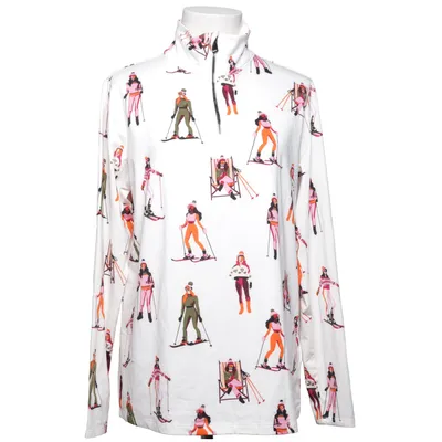 Träningsjacka (Vit, Flerfärgad) från Crivit Elastan, Återvunnen polyester