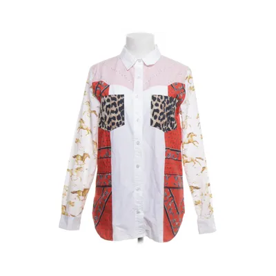 Shirt (White, Red, Multicolored) from Ganni Cotton
