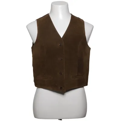 Leren vest (Bruin) van Camera Leer