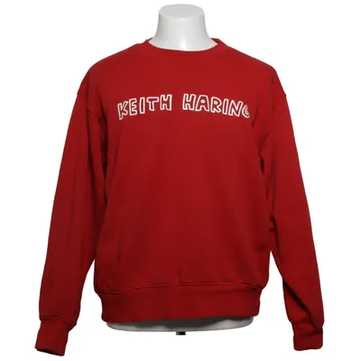 Sweatshirt (Red) from H&M Cotton, Elastane, Polyester
