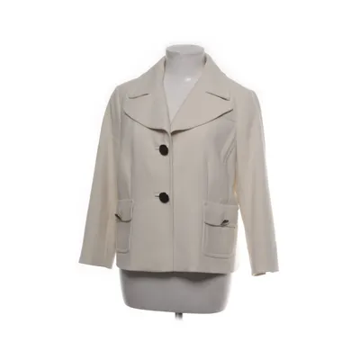 Kavaj (Vit) från Oui Set Acetat, Elastan, Polyester, Viskos