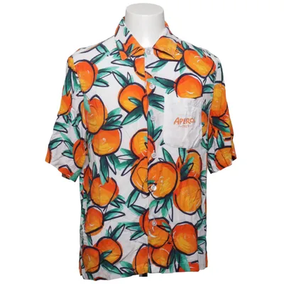 Kortærmet skjorte (Hvid, Orange, Grøn) fra Aperol