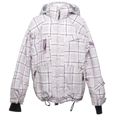 Manteau de ski (Blanc, Violet) de Tuxer Polyamide, Polyester