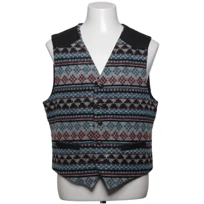 Gilet de costume (Bleu, Multicolore) de Across Acrylique, Polyester, Laine