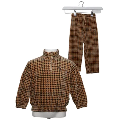 Tenue d'intérieur (Beige, Marron, Vert) de Mini Rodini Coton