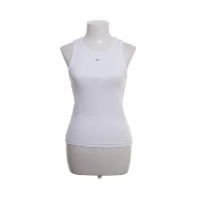 Tanktop (Wit) van Tommy Hilfiger Jeans Katoen, Elastaan