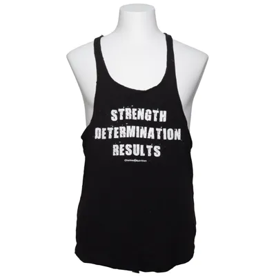 Tank Top (Black) from Chained Nutrition Cotton