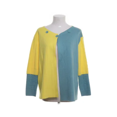 Cardigan (Jaune, Bleu)
