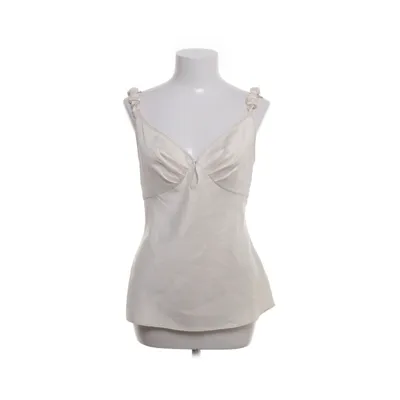 Tank Top (White) from Adoore Elastane, Polyester