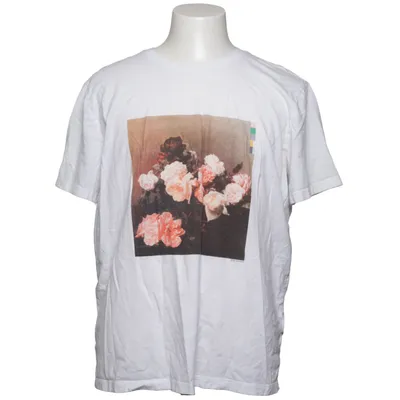 T-shirt (Wit, Meerkleurig) van H&M Man Katoen