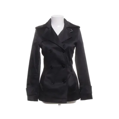 Trenchcoat (Svart) från Zara Basic Bomull, Elastan, Polyester