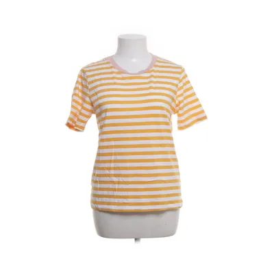 T-shirt (Gul, Vit) från Selected Femme Ekologisk bomull