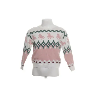 Sweater (White, Multicolored) from H&M Cotton