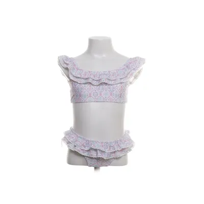 Bikini (Wit, Meerkleurig) van By Malina Beach Elastaan, Gerecycled polyester