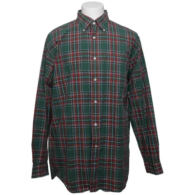 Button down shirt (Green, Red, Multicolored) from Daniel Cremieux Cotton