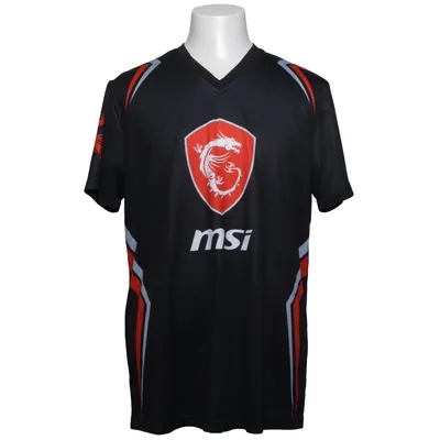 Träningströja (Svart, Röd, Vit) från Msi Polyester