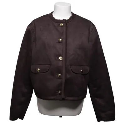 Shearling Jacke (Braun) von H&M Polyester