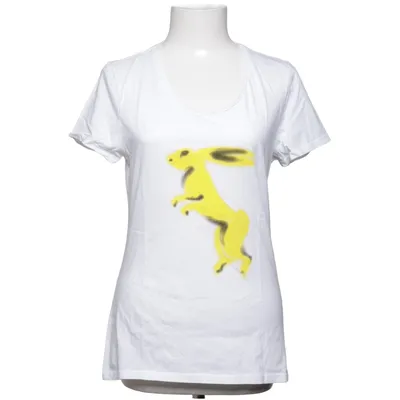 T-shirt (White, Yellow) from Wemoto Cotton