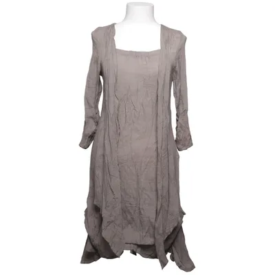 Dress (Gray) from I Say Polyester, Viscose
