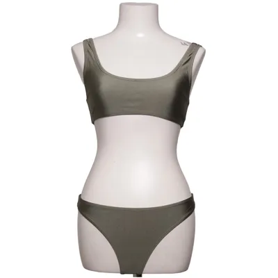 Bikini (Vert) de NA-KD Élasthane, Polyamide, Polyester