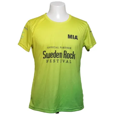 T-shirt (Gul, Grön) från Sweden Rock Wear Polyester