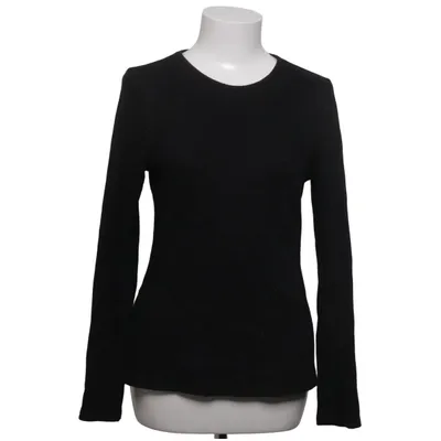 Långärmad t-shirt (Svart) från Maria Metallfiber, Polyester, Viskos
