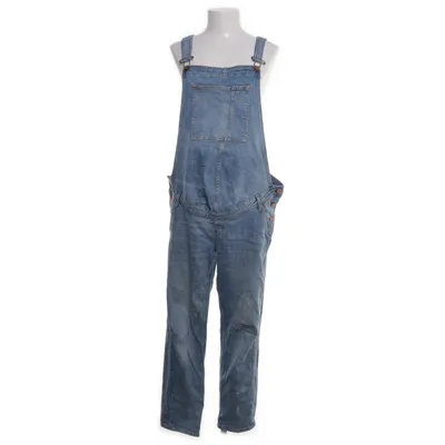 Tuinbroek (Blauw) van H&M Mama Katoen, Elastaan