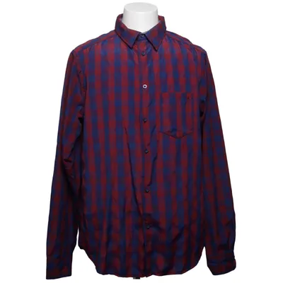 Chemise en flanelle (Rouge, Bleu) de Identic Man Coton, Polyester