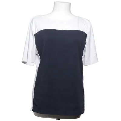 T-shirt (Blauw, Wit) van Lauren Ralph Lauren Katoen, Elastaan