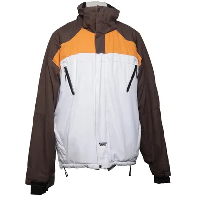 Skidjacka (Brun, Vit, Orange) från US40 Polyester