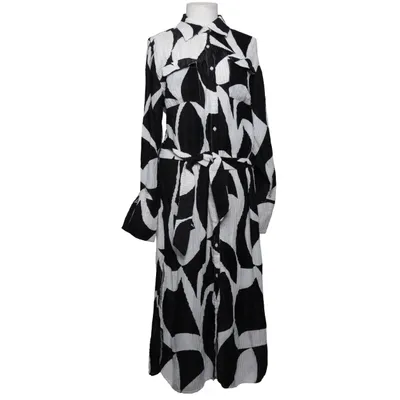 Blusenkleid (Schwarz, Weiß) von NA-KD
