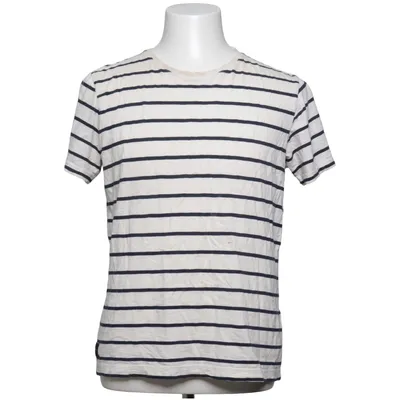 T-shirt (Blanc, Bleu) de Makia Coton