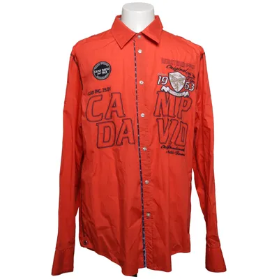 Shirt (250-6308) van Camp David Katoen