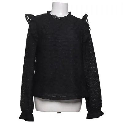 Blouse (Noir) de Pieces Polyester
